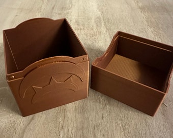3D Printed Ultra Planechase Deck Box. Fits all 151 Planechase Cards! Oversized Commanders! 3.5" x 5" Card Box. Magic the Gathering.