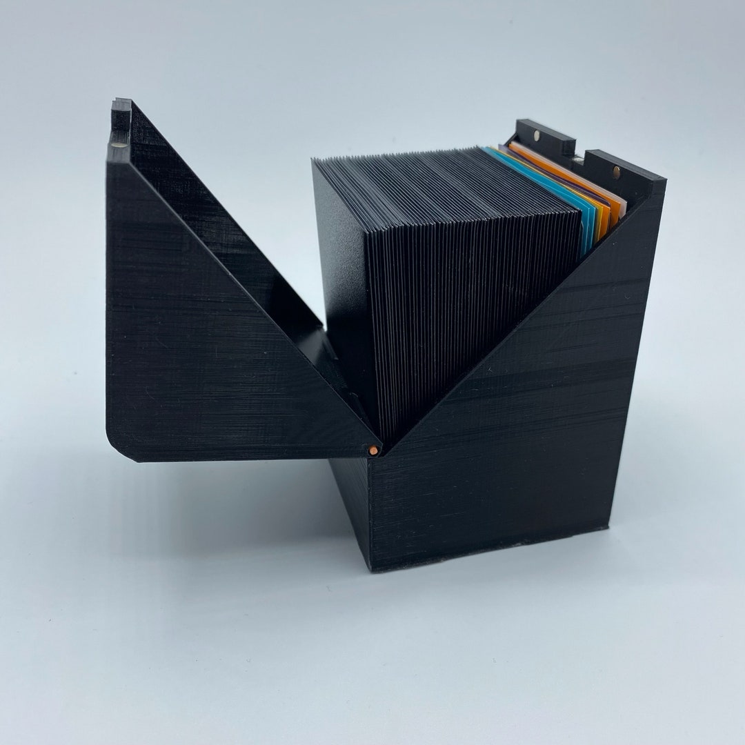 Customizable 3D Printed Flappy Single Deck Box. Multiple Etsy