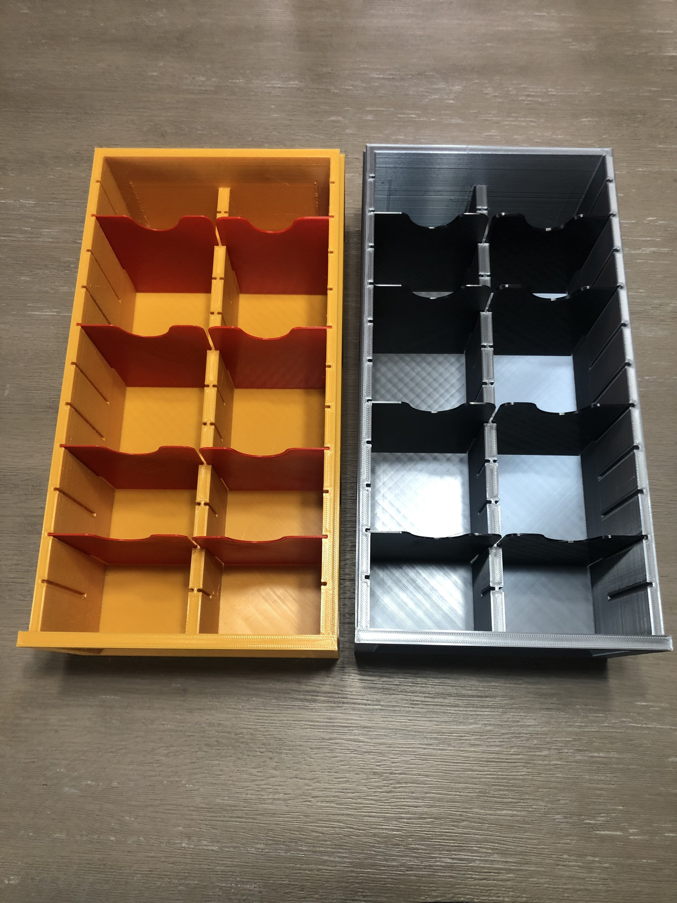Jumbo 3D Printed Deck Box. Fits up to 8 DoubleSleeved Magic The