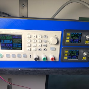 RD6006 3D Printed Case. Triple output bench power supply. 48V max output. *CASE ONLY*