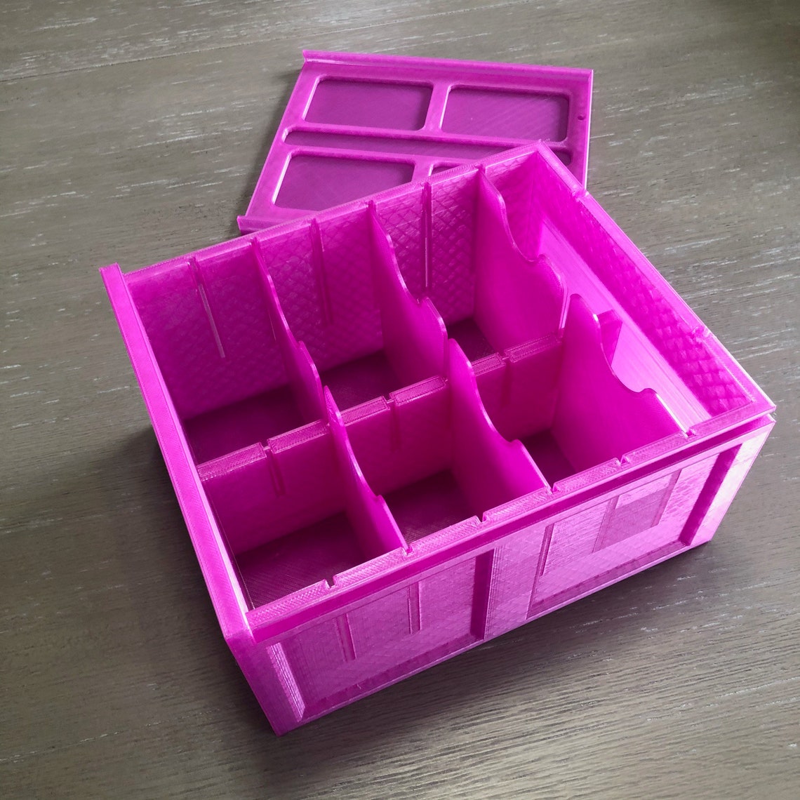 Small 3D Printed Deck Box. Fits up to 4 Doublesleeved Magic Etsy