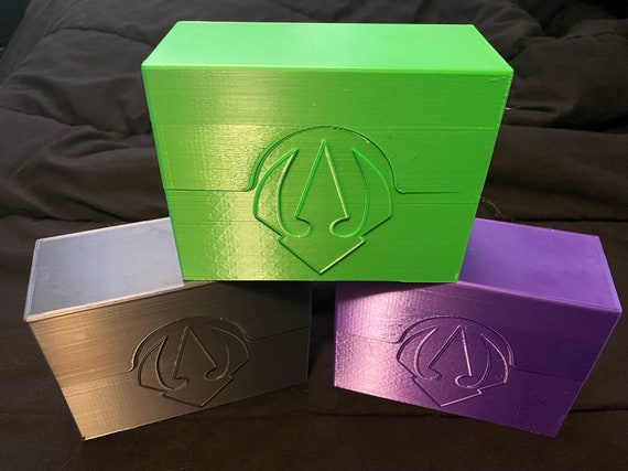 3D Printed Original Archenemy Deck Box. Fits Oversized Commanders! 3.5" X  5" Card Box. MTG. Magic the Gathering - Etsy