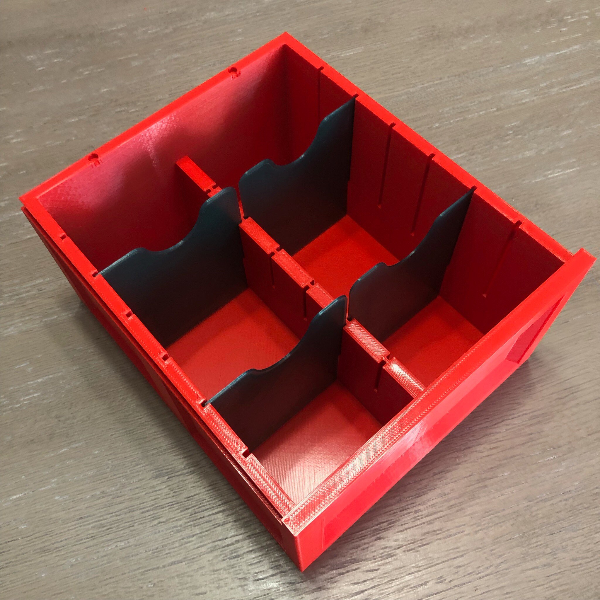 Small 3D Printed Deck Box. Fits up to 4 Doublesleeved Magic Etsy