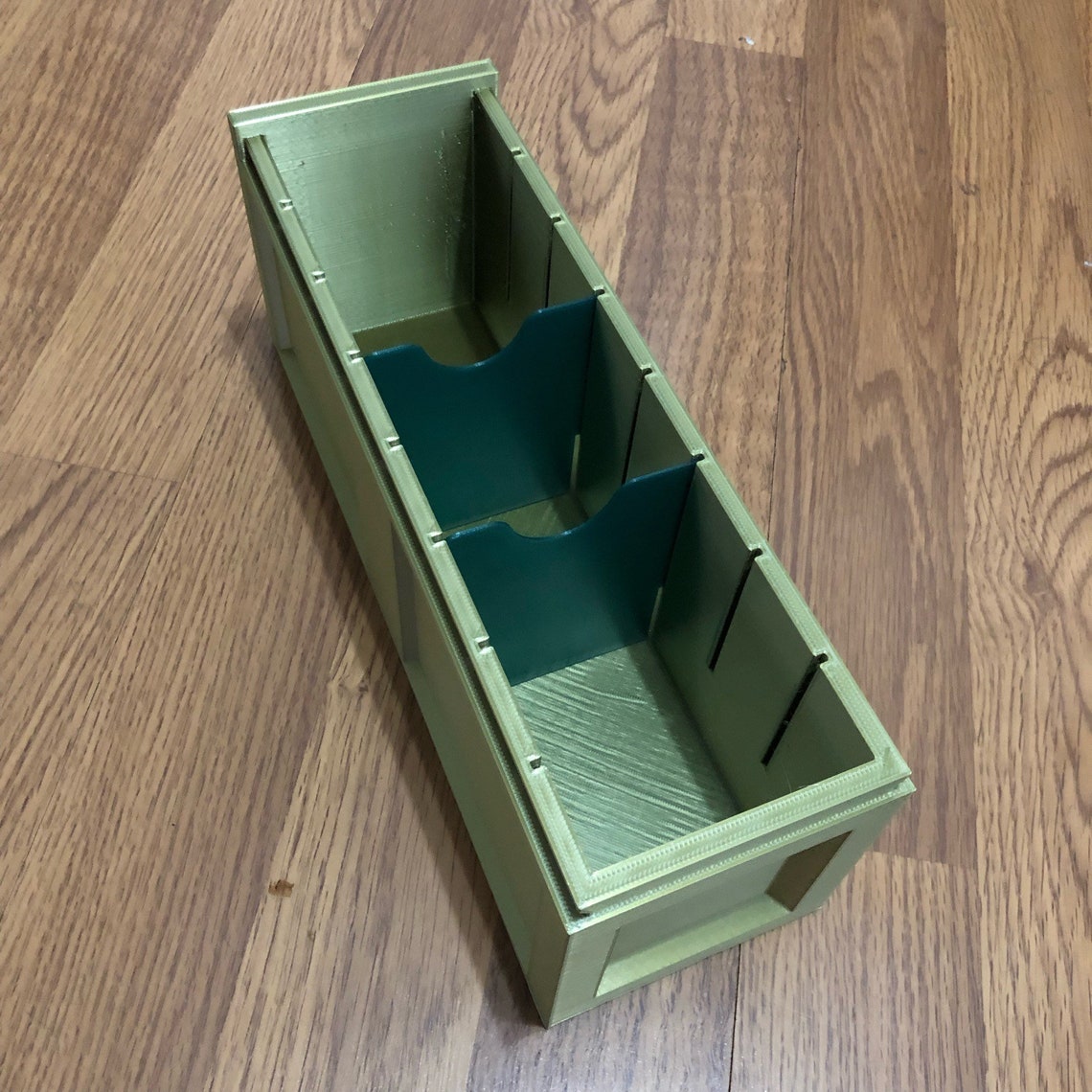 Single Row 3D Printed Deck Box for Magic the Gathering. Fits Etsy