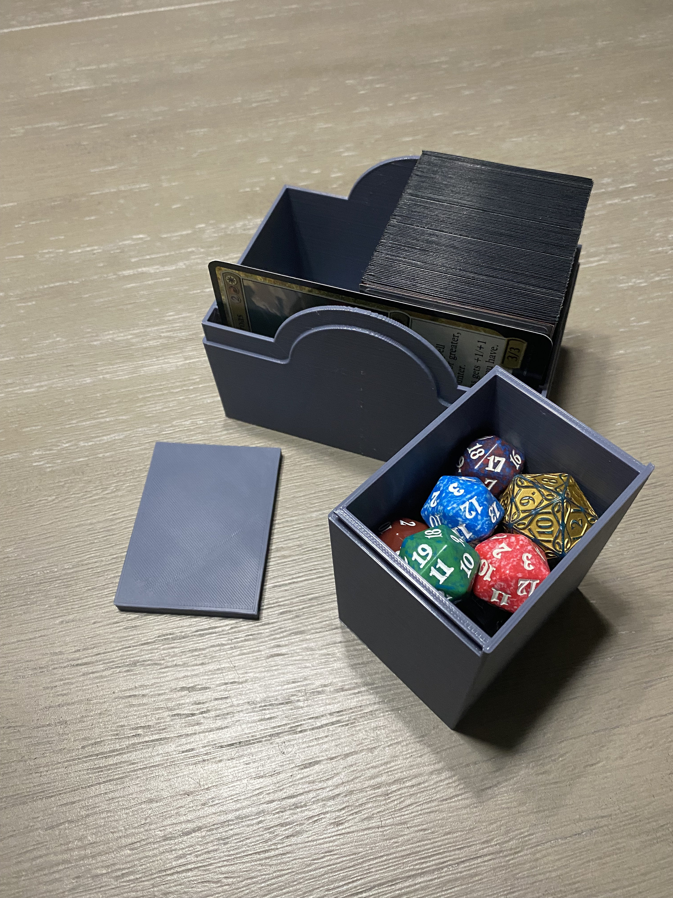 Commander Card Box 3D Printed Ultimate Commander Deck Box. Fits Oversized Commanders! 3.5 ...