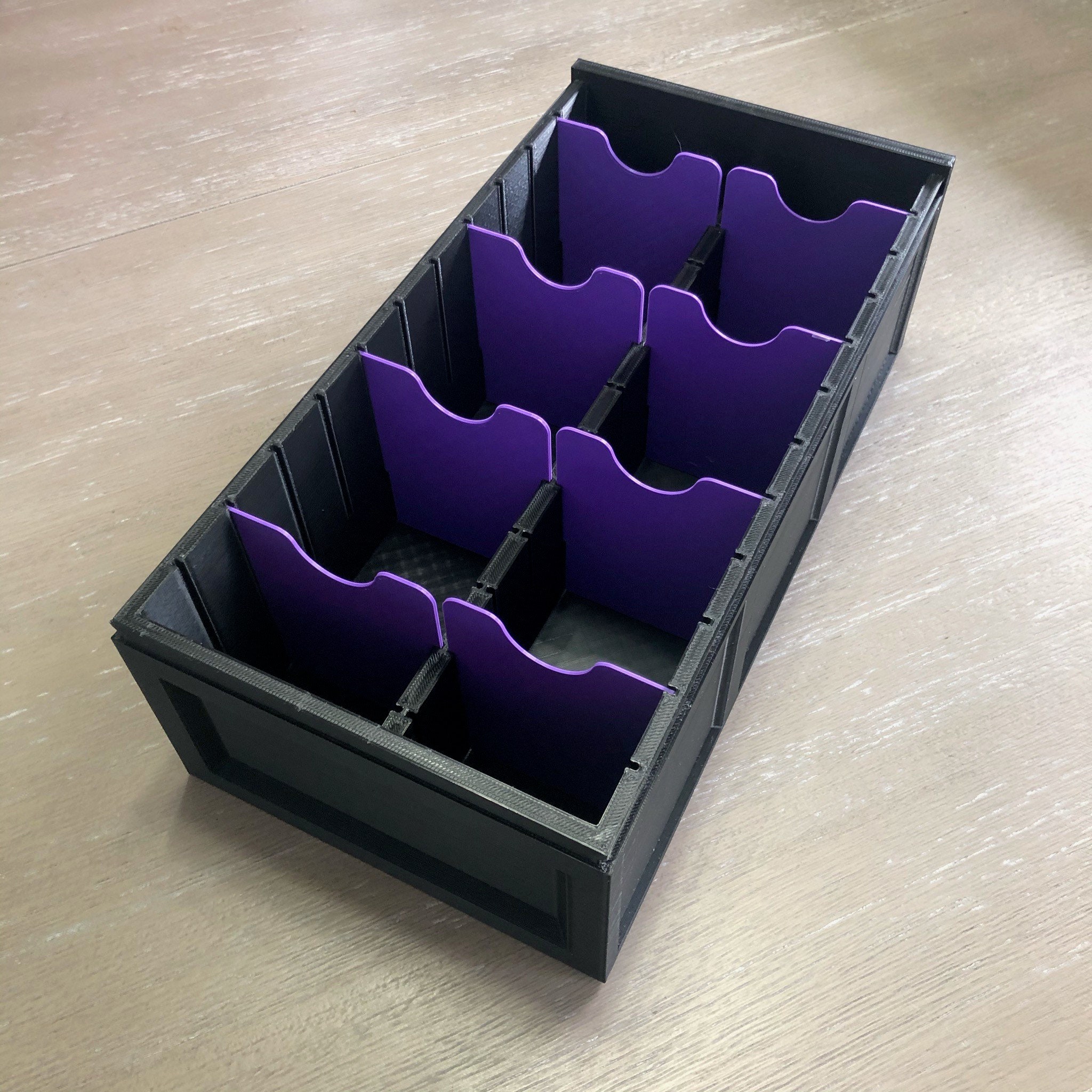 Jumbo 3D Printed Deck Box. Fits up to 8 DoubleSleeved Magic The