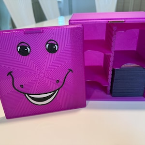 V2 Mini 3D-Printed Deck Box. Fits 400 Double-Sleeved Cards - Magic The Gathering/Pokemon Trading Card Storage