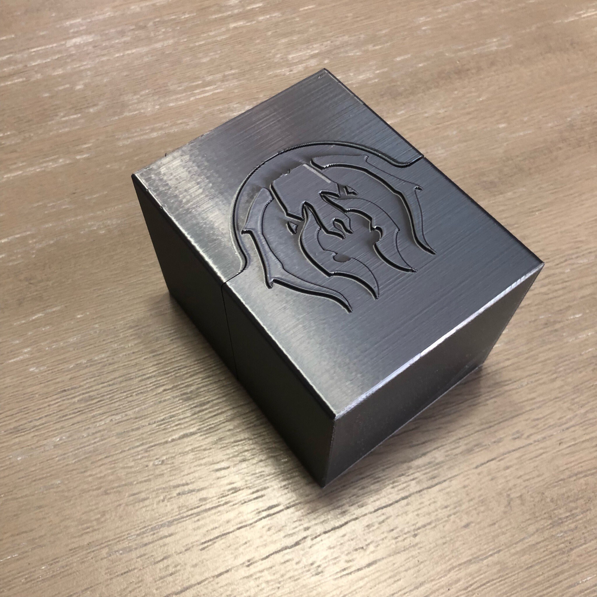 Customizable 3D Printed Single Deck Box. Fits 100 Double Etsy