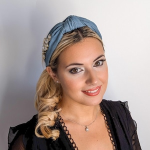 Denim Fascinator - Etsy UK display picture 1