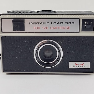 Vintage Imperial Instant Load 900 camera for 126 cartidge film