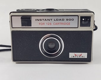 Vintage Imperial Instant Load 900 camera for 126 cartidge film