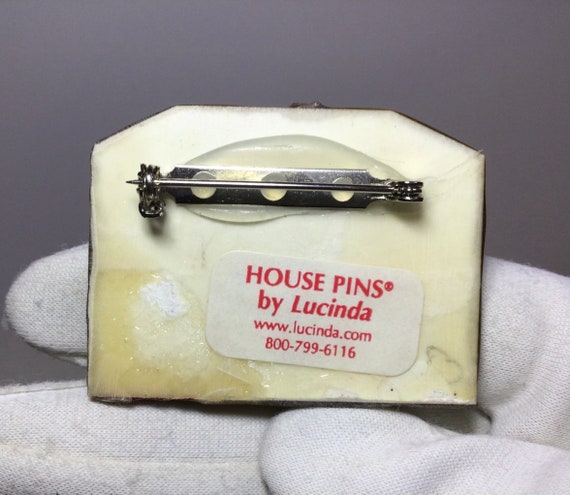 Choice of 14 handmade House Pins by Lucinda. Smoo… - image 8