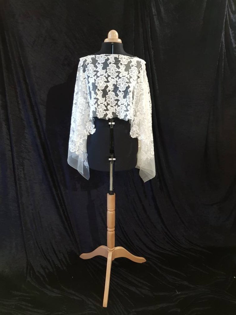 boho bridal cape