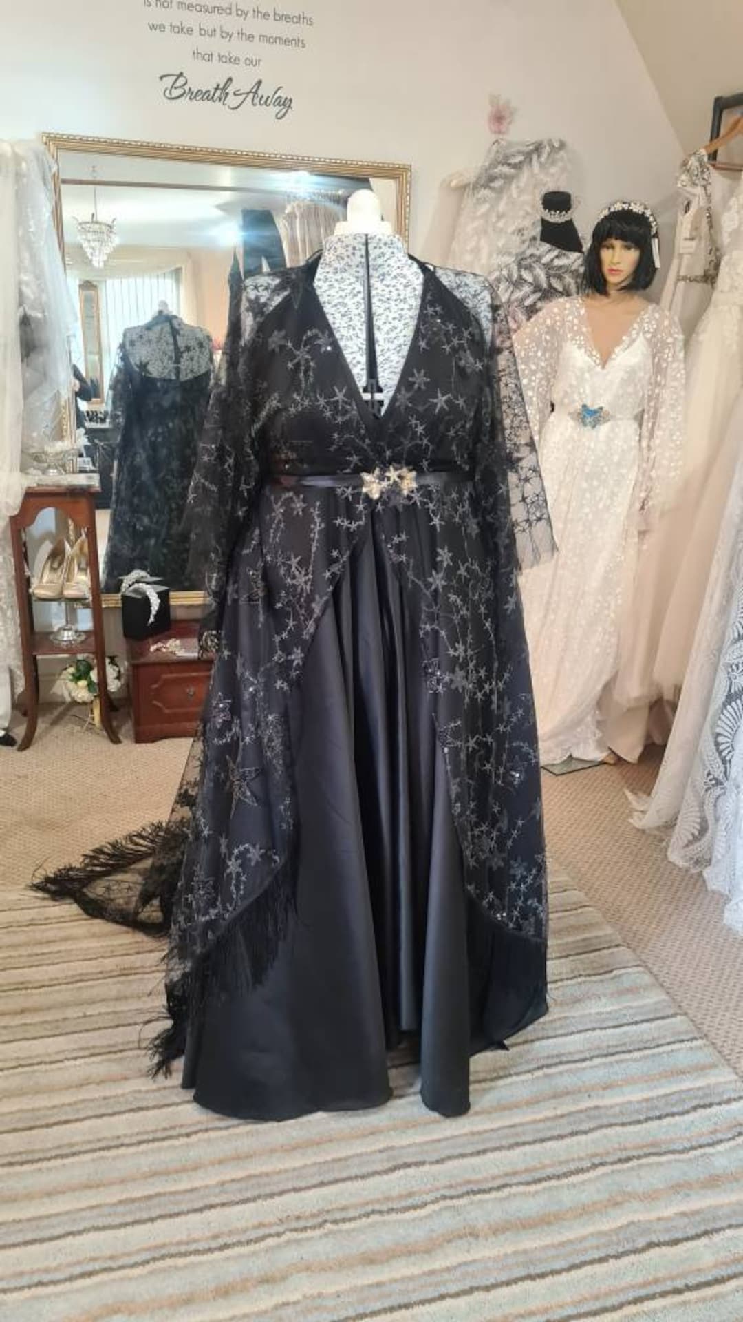 Black Wedding Dress, Black Stars Wedding Dress, Plus Size Black Wedding Dress, Alternative Back Wedding Dress, Celrstial Wedding Dress, - Etsy Black Wedding Dress, Black Stars Wedding Dress, Plus Size Black Wedding Dress, Alternative Back Wedding Dress, Celrstial Wedding Dress, - Etsy