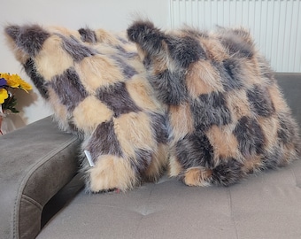 Set of 2 raccoon pillow cases