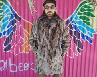 M / XXL / Beaver men coat