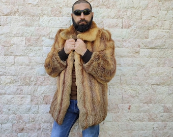 M / Red fox men jacket