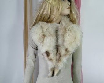 Luxury fur collar fox