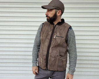 Unisex sheepskin vest