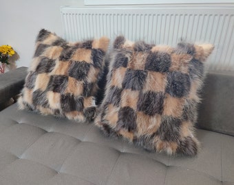 Set of 2 raccoon pillow cases