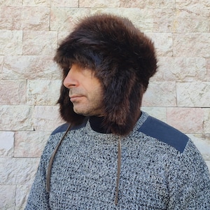 Beaver fur hat