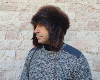 Beaver fur hat