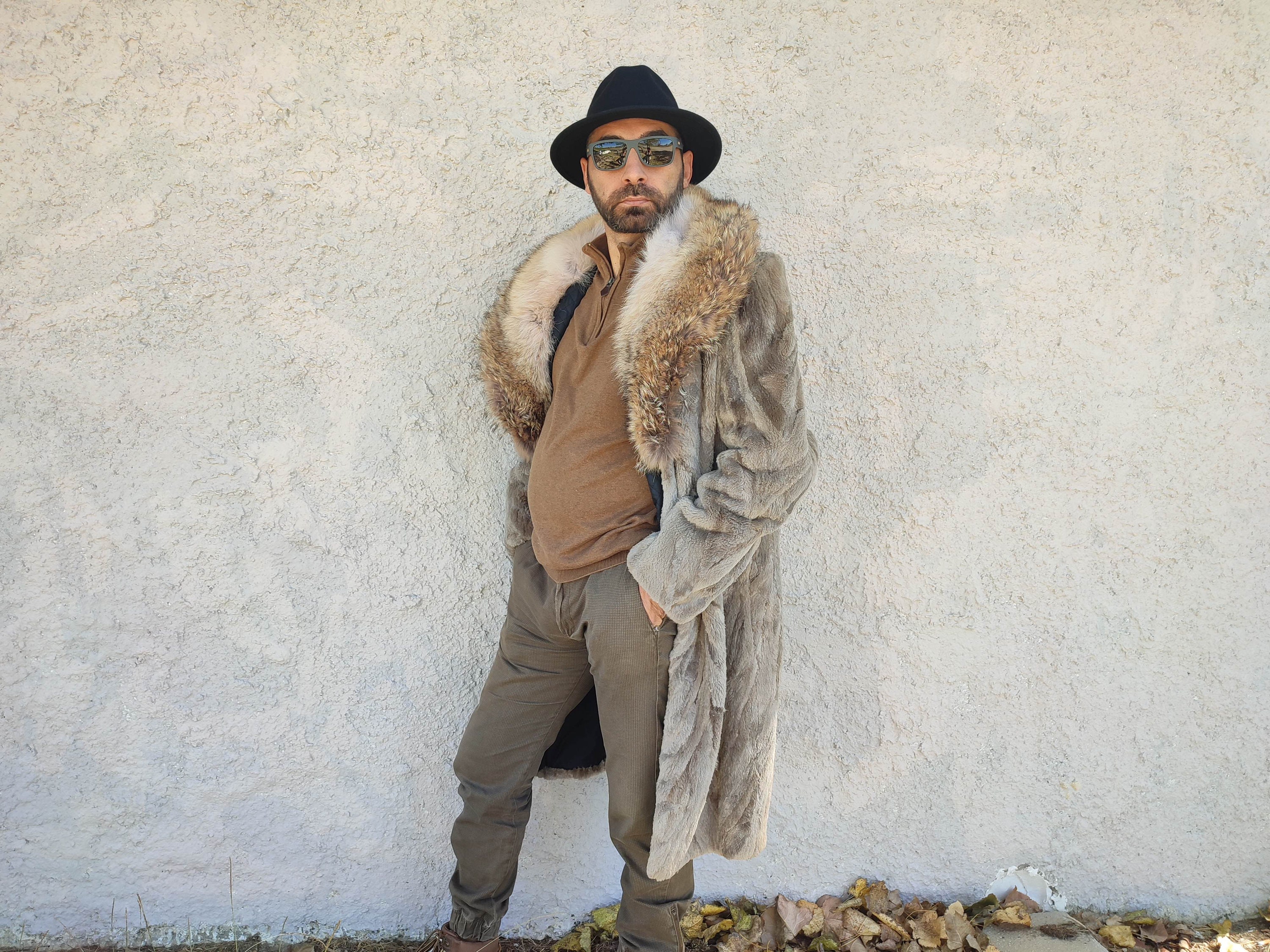 Beaver coat deals mens