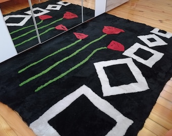 Wall decor and rug sheepskin
