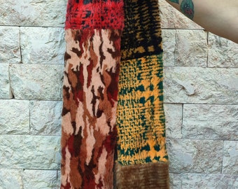 Rabbit fur scarf