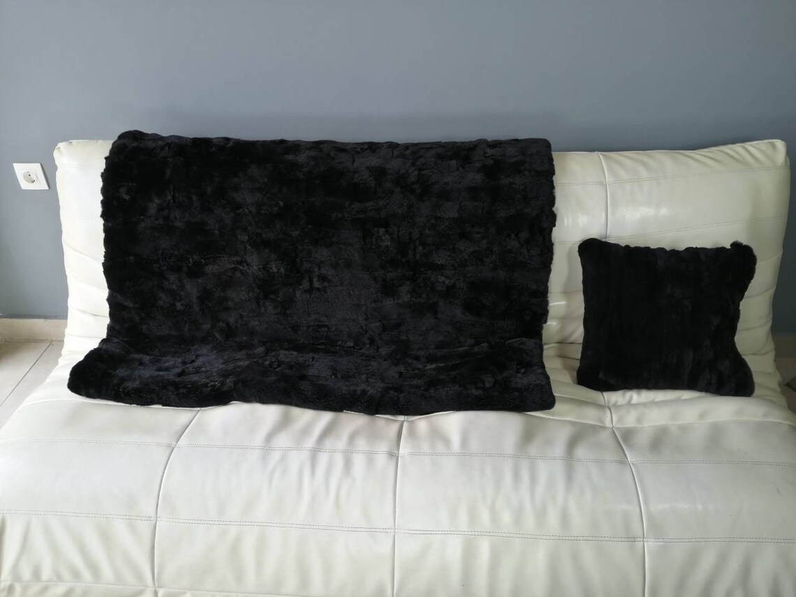 Set of blanket and pillow case Etsy