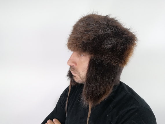 Beaver Fur Hat | Etsy Australia