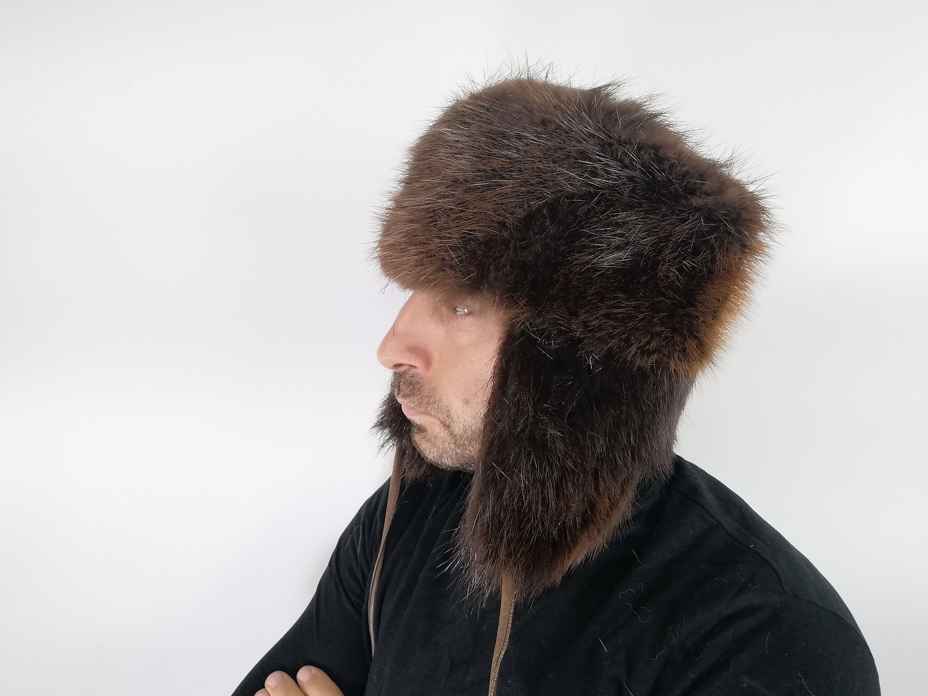 Beaver fur hat