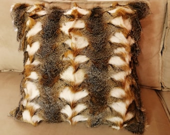Grey fox pillow cases