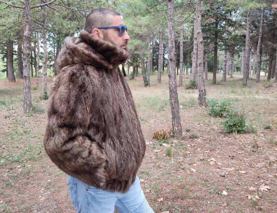 Beaver Men Jacket - Etsy Australia
