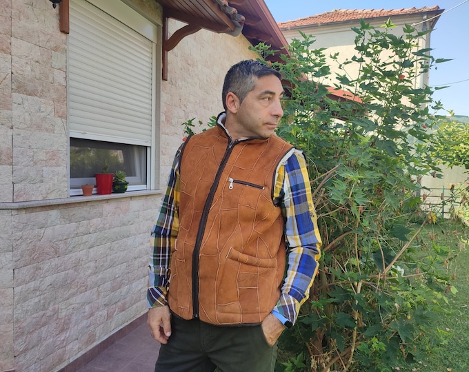 Featured listing image: Unisex sheepskin vest