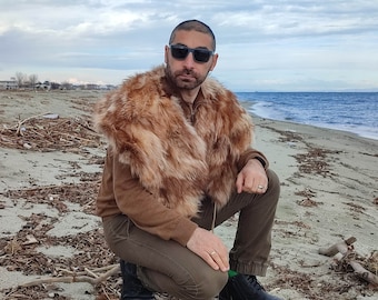 Fin raccoon wrap Viking style