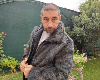 L / Nutria fur for men