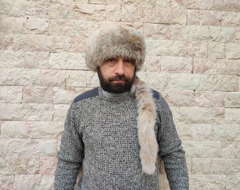 Real fur headband