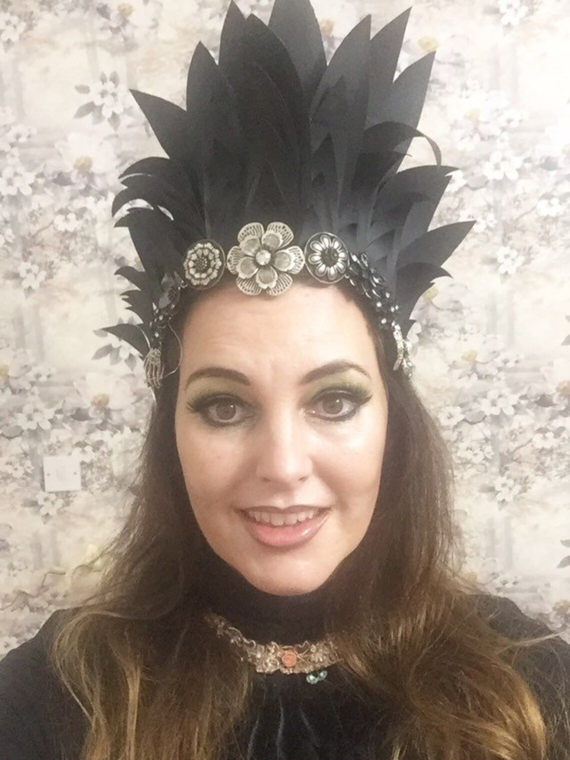 Gothic Style Headdress Etsy