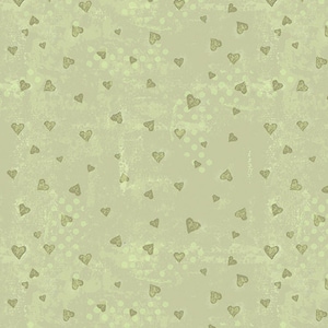 A Heart Led Life -Tonal Hearts Lime - 15143
