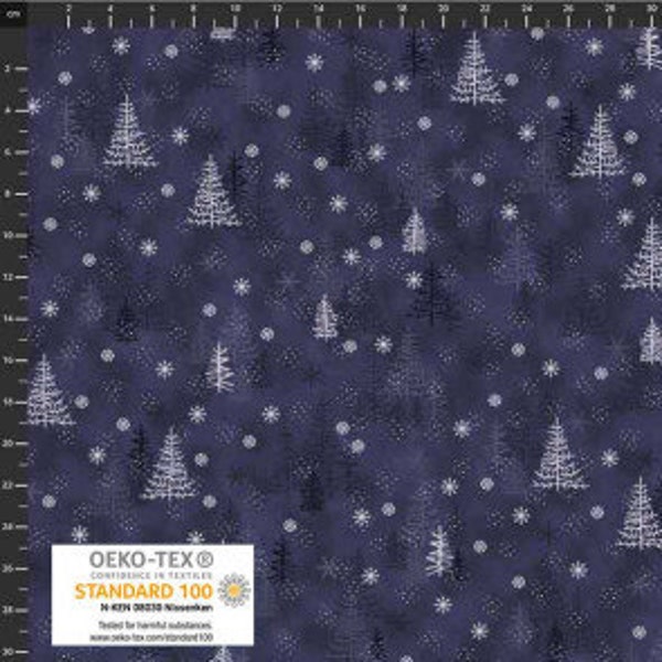 Star Sprinkle - Blue Silver - Christmas Trees  #603