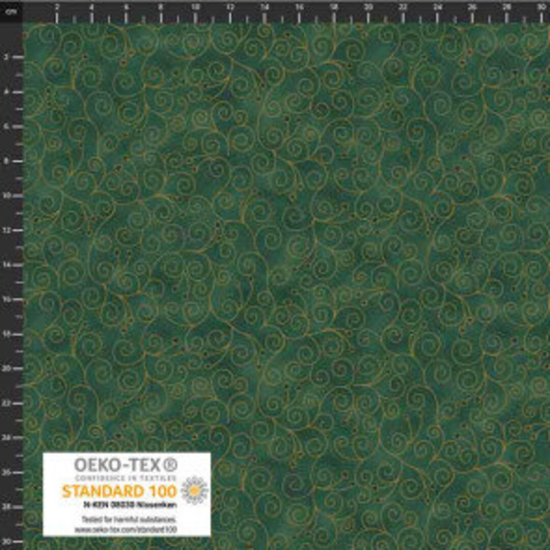 Star Sprinkle - Green Gold - Spiral Flowers #809 - Etsy