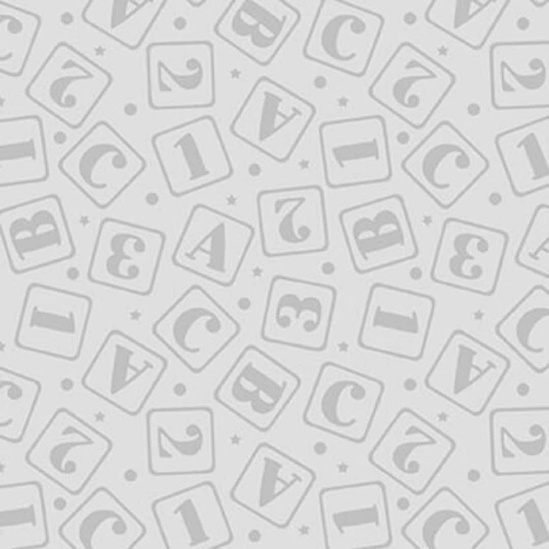 Grayscale - ABC Blocks - #1750-90 - Etsy