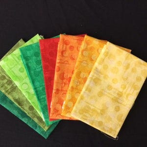Jot Dots 8 piece Half Yard Bundle #C
