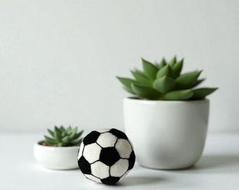 Handmade Football Crochet Gifts, Sports Amigurumi, Soccer Amigurumi, Crochet Soccer Ball, Ball Sports Crochet, Gift For Son, Soccer Gifts