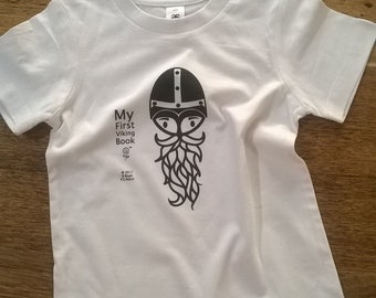 My First Viking child's tshirt/tee with beard