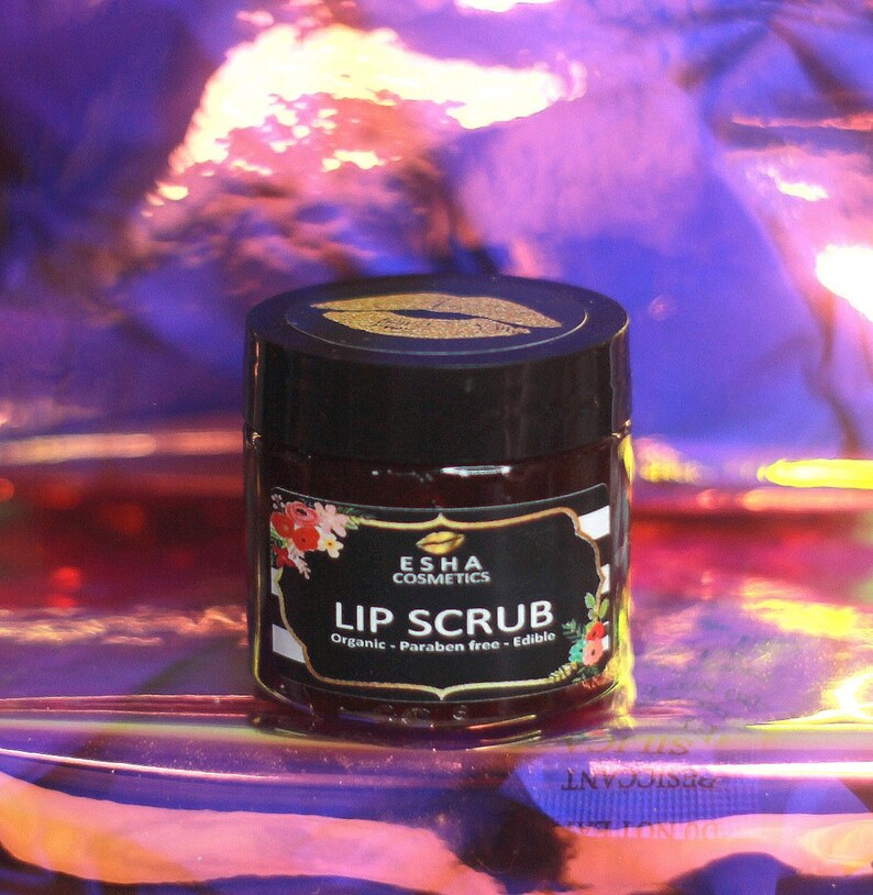 Lip Scrub 8gms Organic Lip scrub to lighten dark lips Etsy