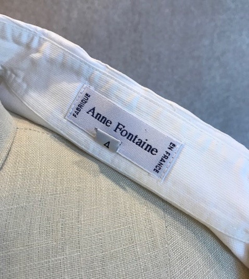 Classic Ann Fontaine White Shirt