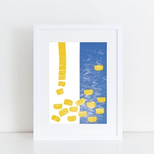 Poster gnocchi, Decorazione sala da pranzo, Regalo per buongustai, Italia