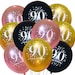 80th Happy Birthday Balloons 12